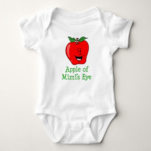 Apple Of Mimis Eye Grandchild Baby Bodysuit