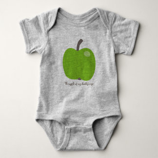 Apple of my eye baby bodysuit