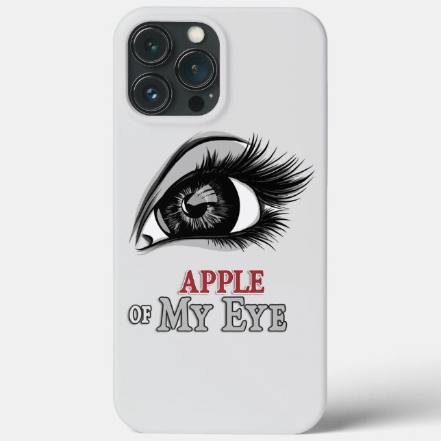  Apple of My Eye Beautiful Eyes Eyelashes Art Case-Mate iPhone Case (Back)