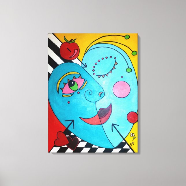 Apple of My Eye Canvas Print (Front)