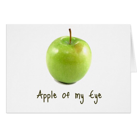 Apple of my Eye Cards (Front Horizontal)