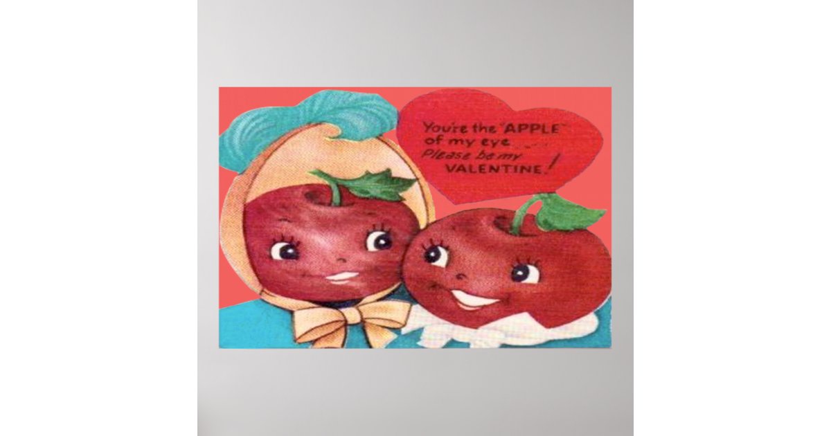 apple-of-my-eye-heart-valentine-poster-zazzle