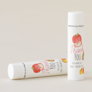 Apple of my eye kid birthday lip balm