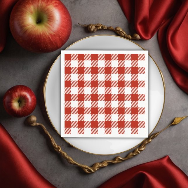 Apple of my eye Red Orchard Baby Shower Napkins (Creator Uploaded)