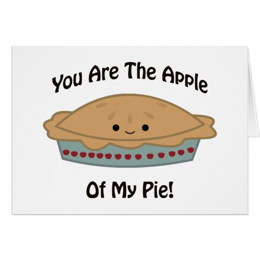 Apple of My Pie Cards (Front Horizontal)