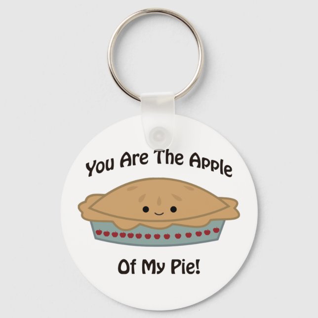 Apple of My pie Keychain (Front)