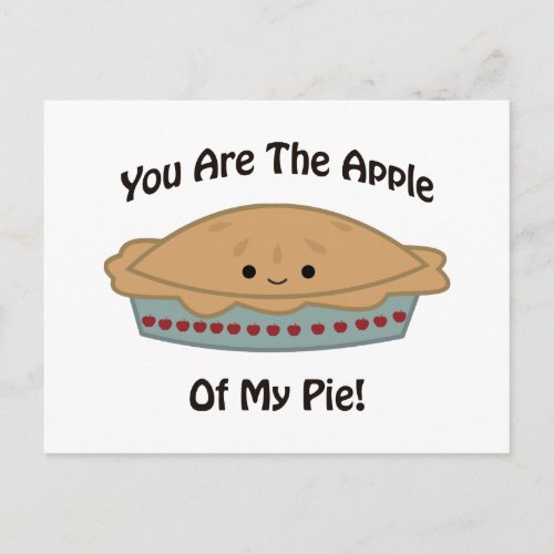 Apple of My pie Postcard