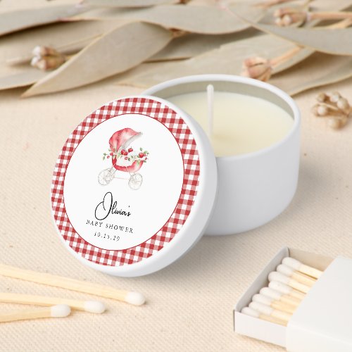 Apple of Our Eye Baby Shower Candle Favor 