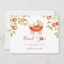 Apple of our Eye Baby Shower Carriage