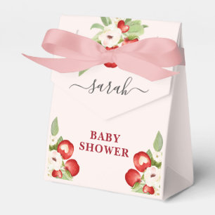 Apple of Our Eye Baby Shower Favor Boxes