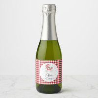 Apple of our Eye Baby Shower Sparkling Wine Labels