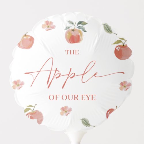 Apple of Our Eye Botanical Shower Balloon