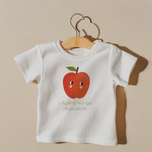 apple of our eye cute apple  baby T_Shirt