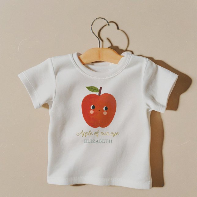 apple of our eye cute apple  baby T-Shirt (Creator Uploaded)