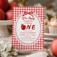Apple of Our Eye Fall Apple Girl 1st Birthday