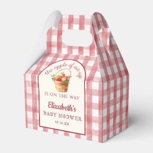 Apple Of Our Eye Gender Neutral Baby Shower Favor Boxes