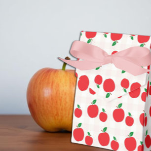 Apple Of Our Eye Girls Birthday Favor Boxes
