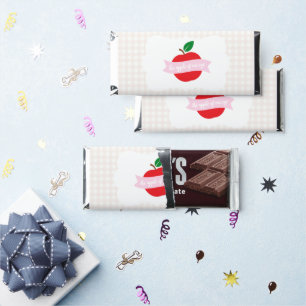 Apple Of Our Eye Girls Birthday Hershey Bar Favors