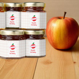 Apple Of Our Eye Girls Birthday Honey Jar Favors