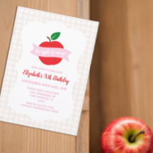 Apple Of Our Eye Girls Birthday