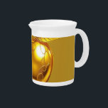 Apple of the Gods - fruit of knowledge Beverage Pitcher<br><div class="desc">For millennia the apple has stood in myths and legends for wisdom, temptation and divine power. Whether as a gift from the Hesperiden to Hera, a source of eternal youth with Idun or as the chapel of the Eris - the apple is a fruit that touches the boundary between the...</div>