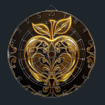 Apple of the Gods Fruit of Knowledge Dart Board<br><div class="desc">For millennia the apple has stood in myths and legends for wisdom, temptation and divine power. Whether as a gift from the Hesperiden to Hera, a source of eternal youth with Idun or as the chapel of the Eris - the apple is a fruit that touches the boundary between the...</div>