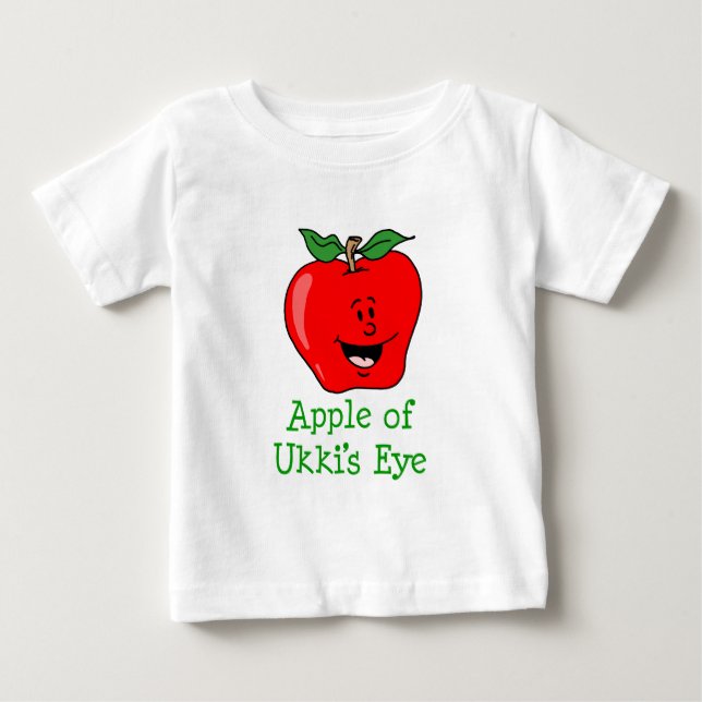 Apple of Ukki's Eye Baby T-Shirt (Front)