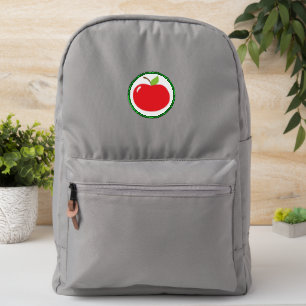 Apple of Your Eye – Cute Red Fruit Cartoon Patch