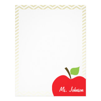 Apple Letterhead | Zazzle