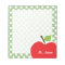 Apple on Laurel Green Polka Dots