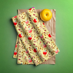 Apple Orchard red Tissue Paper