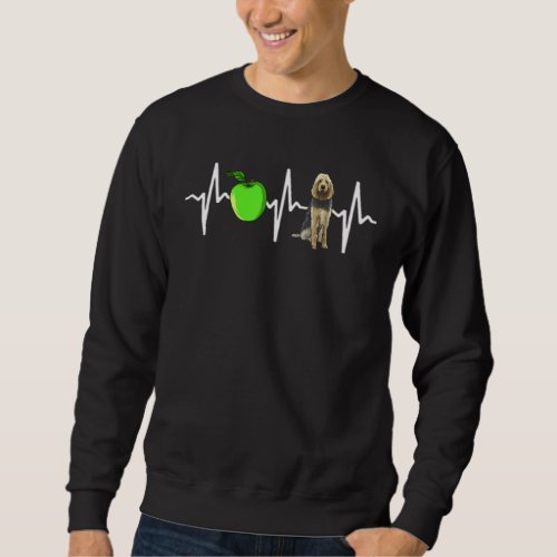 Apple Otterhound Heartbeat Dog Sweatshirt