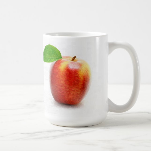 Apple painting  - Mug (Right)