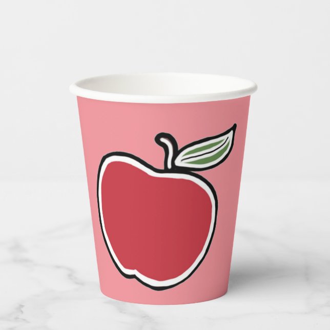 Apple Paper Cup (Front)