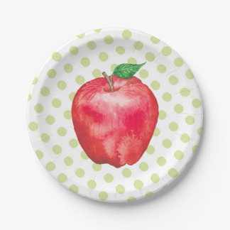 Apple Paper Plates