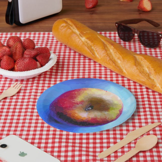 APPLE PAPER PLATES (Picnic)