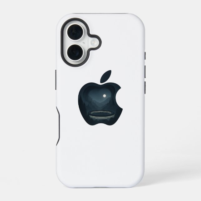 Apple Park logo Iphone Case (Back)