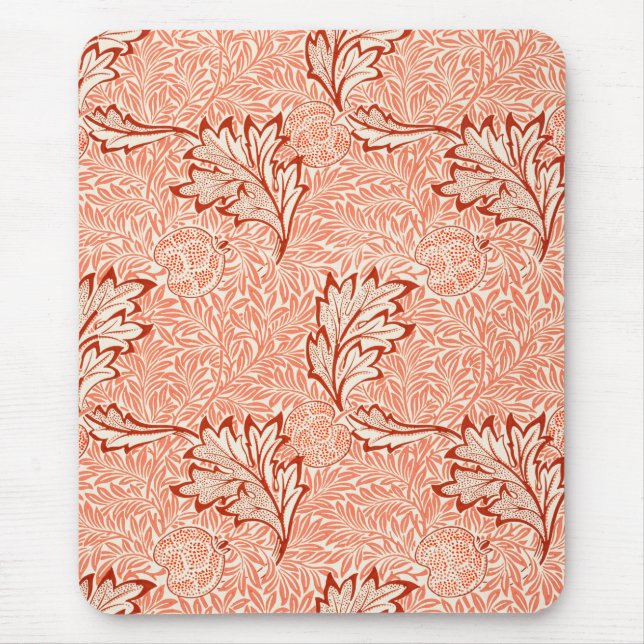Apple Pattern (by William Morris) Mouse Pad (Front)