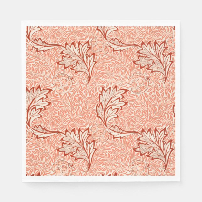 Apple Pattern (by William Morris) Napkins (Front)
