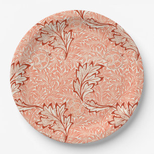Apple Pattern (by William Morris) Paper Plates