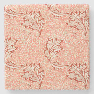 Apple Pattern (by William Morris) Stone Coaster