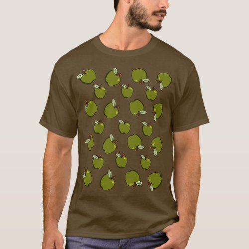 Apple Pattern T_Shirt