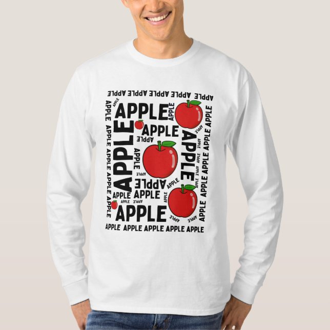 APPLE PATTERN T-Shirt (Front)