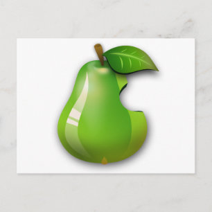 Apple Pear Postcard