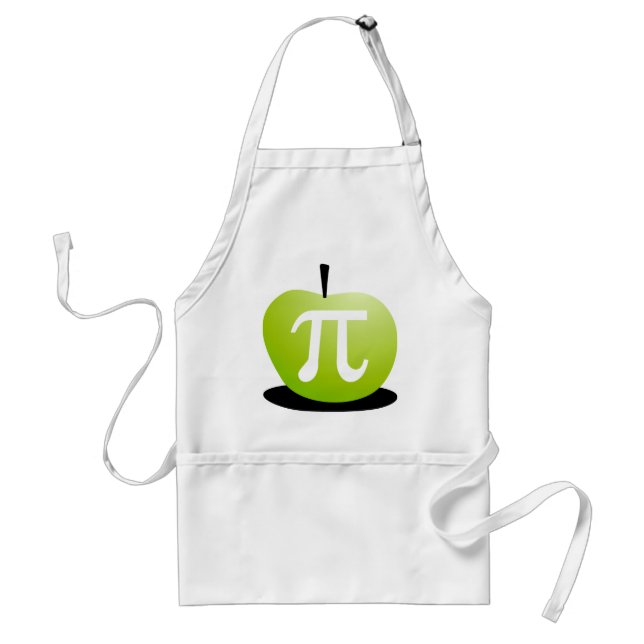 Apple Pi Adult Apron (Front)