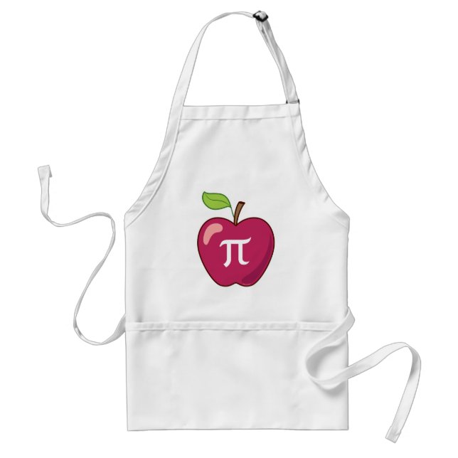 Apple Pi Adult Apron (Front)