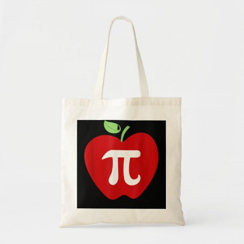 Apple Pi Apple Pie Food Lover Math Teacher Student Tote Bag