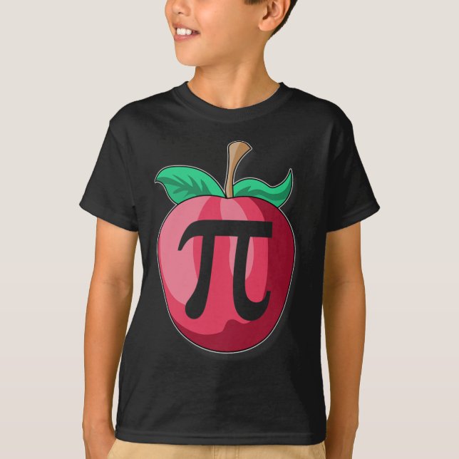 Apple Pi Funny Math Teacher Thanksgiving Pie Day G T-Shirt (Front)