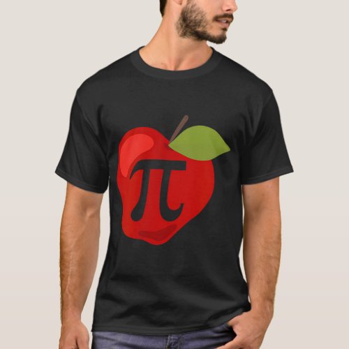 Apple Pi Funny Math Teacher Thanksgiving Pie Day G T_Shirt