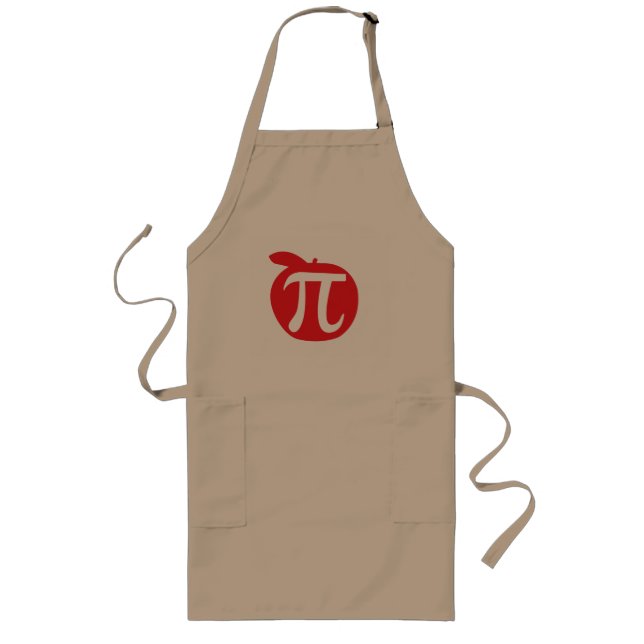 Apple Pi Long Apron (Front)
